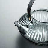 Walnut electric pottery stove household small tea maker glass kettle steaming teapot kung fu tea set