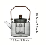 Walnut electric pottery stove household small tea maker glass kettle steaming teapot kung fu tea set